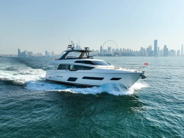 Pershing 52ft White Yacht - Image 14