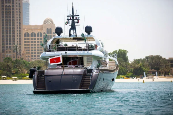 a large boat on the water